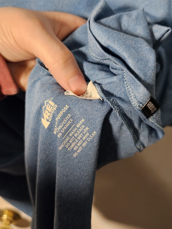 REI Blue Women's Short-Sleeve Performance Tee - Picture 6 of 6